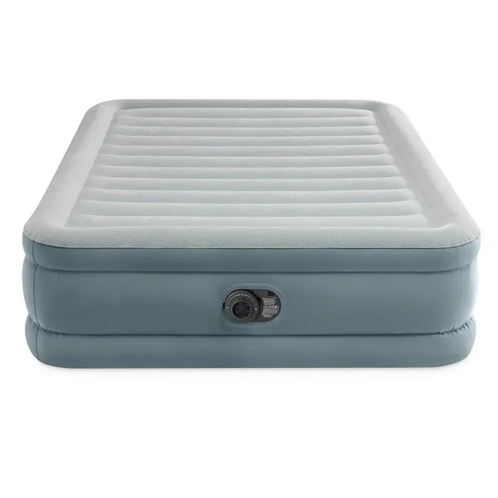 Intex Matelas gonflable Premium Comfort 2 personnes avec gonflage électrique intégré Intex Matelas gonflable Premium Comfort 2 personnes avec gonflage électrique intégré