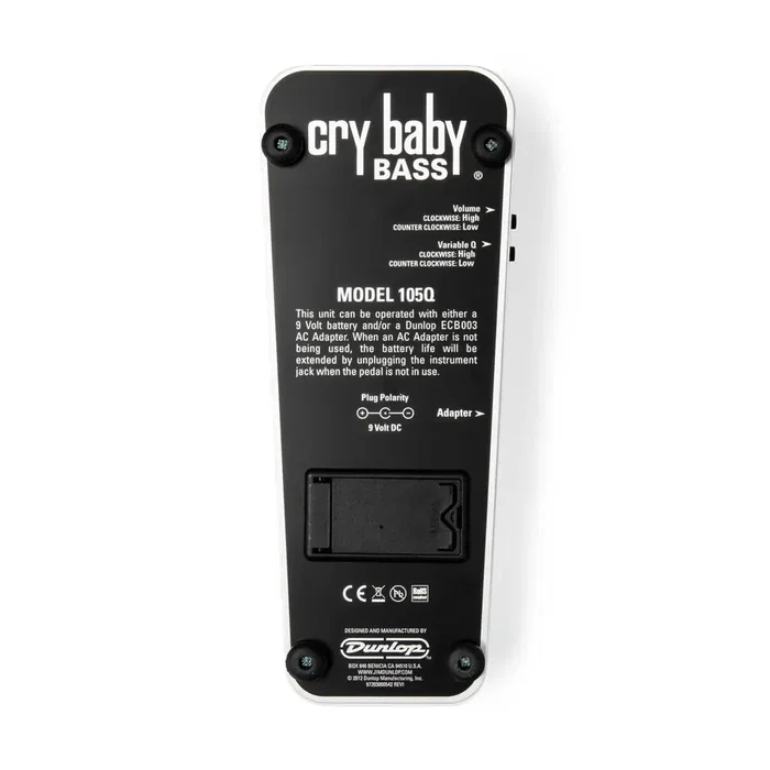 Dunlop Cry Baby Bass Wah