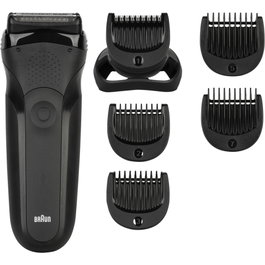 Braun Series 3 300BT - Rasoir électrique avec tondeuse à barbe - Noir