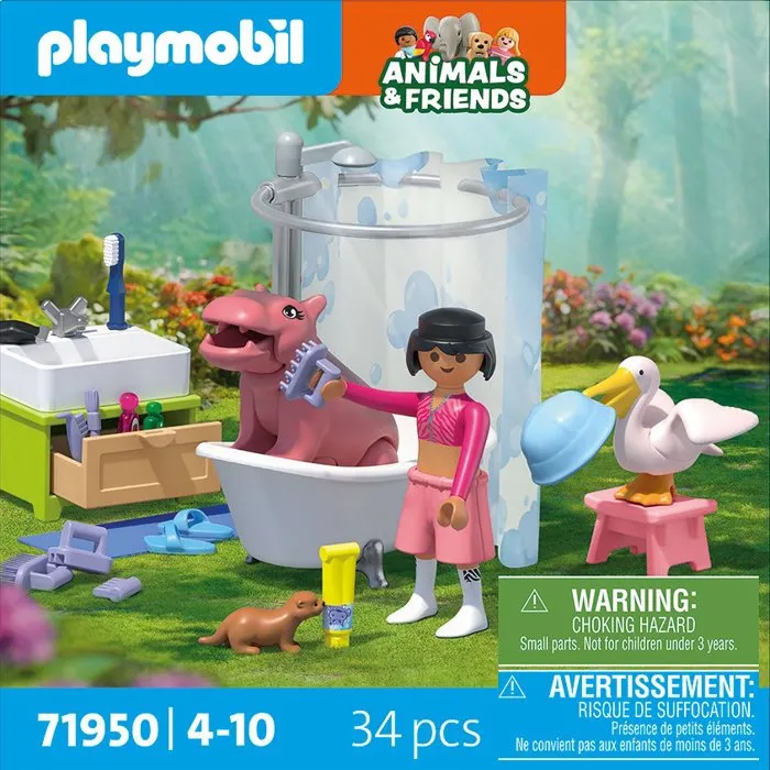 PLAYMOBIL L'heure du bain des animaux 71950 PLAYMOBIL L'heure du bain des animaux 71950