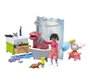 Playmobil - Set de bain pour animaux - Figurines avec baignoire, lavabo, hippopotame, pélican, loutre et accessoires - Jouet éducatif - À partir de 3 ans