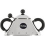 Alessi Sucrier avec cuillère 9097 B en acier inoxydable et résine noire