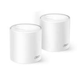 TP-Link Deco X10 AX1500 Wi-Fi 6 Mesh, Pack de 2 unités, Blanc