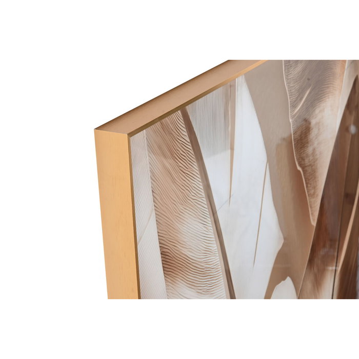 Home ESPRIT Cadre Aluminium Bois MDF 80 x 3,5 x 160 cm