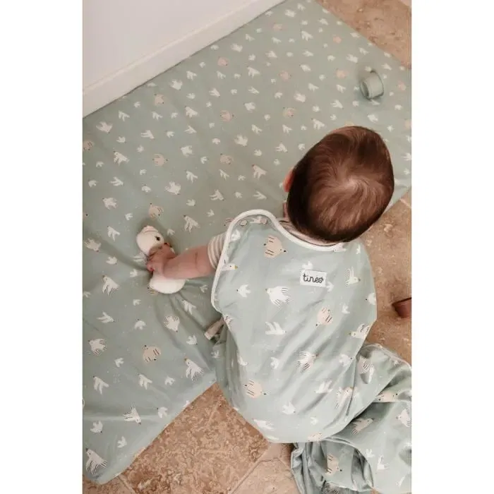 TINEO Gigoteuse évolutive été OVER THE SEA ajustable 80-100 cm - Douillette légère en jersey - Bleu TINEO Gigoteuse évolutive été OVER THE SEA ajustable 80-100 cm - Douillette légère en jersey - Bleu