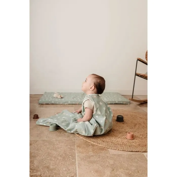 TINEO Gigoteuse évolutive été OVER THE SEA ajustable 80-100 cm - Douillette légère en jersey - Bleu TINEO Gigoteuse évolutive été OVER THE SEA ajustable 80-100 cm - Douillette légère en jersey - Bleu