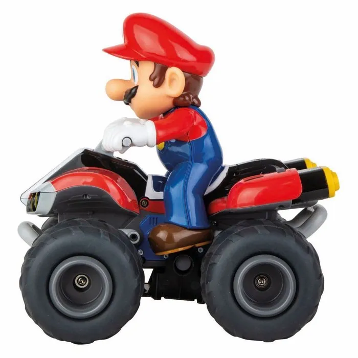 Carrera Quad Voiture Télécommandée Mario Kart 2.4 GHz - Échelle 1:20 - Jouet Enfants 6 Ans et Plus Carrera Quad Voiture Télécommandée Mario Kart 2.4 GHz - Échelle 1:20 - Jouet Enfants 6 Ans et Plus