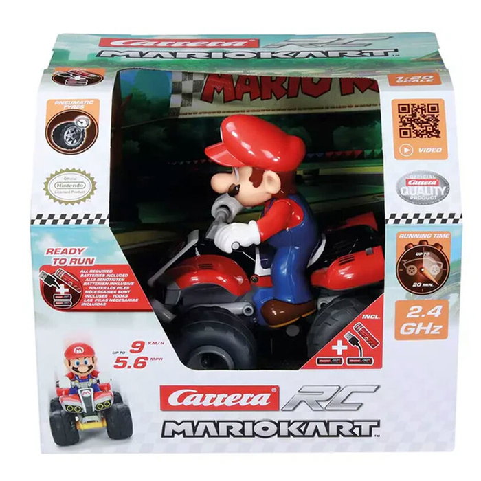 Carrera Quad Mario télécommandé Mario Kart™ 1:20 Carrera Quad Mario télécommandé Mario Kart™ 1:20