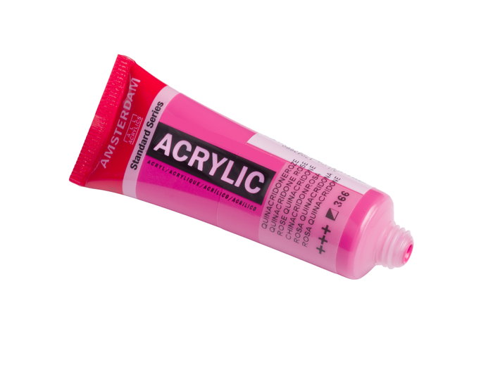 Amsterdam Standard Series Peinture Acrylique Rose Quinacridona 366 - 20 ml Amsterdam Standard Series Peinture Acrylique Rose Quinacridona 366 - 20 ml