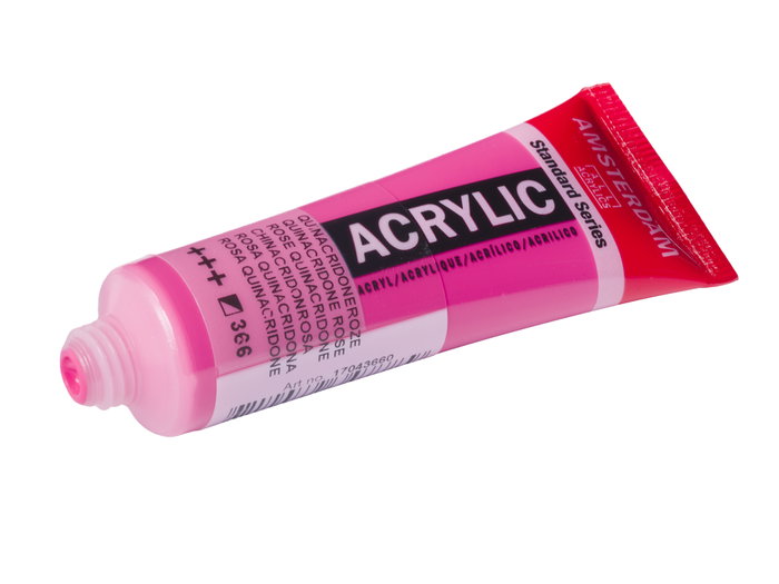 Amsterdam Standard Series Peinture Acrylique Rose Quinacridona 366 - 20 ml Amsterdam Standard Series Peinture Acrylique Rose Quinacridona 366 - 20 ml