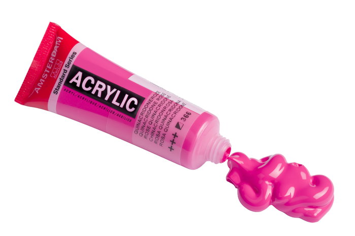 Amsterdam Standard Series Peinture Acrylique Rose Quinacridona 366 - 20 ml Amsterdam Standard Series Peinture Acrylique Rose Quinacridona 366 - 20 ml