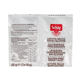 SCHAR Levadura Levure Déshydratée 2x10g sans gluten