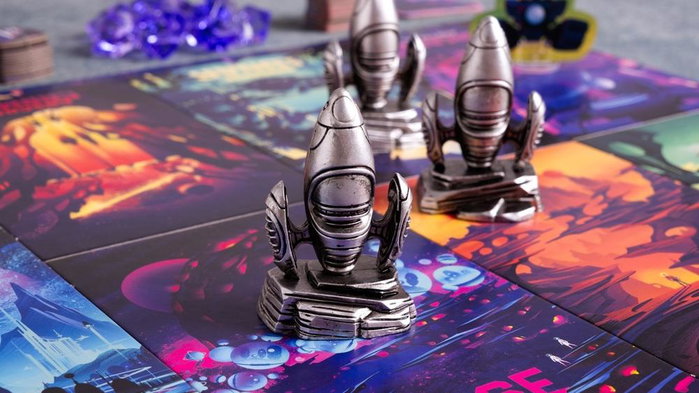 Tranjis Games SL Jeu de société Space Park – Stratégie 1-4 joueurs dès 14 ans – 30 min