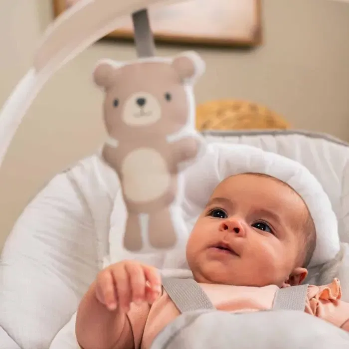 Hamac pour Bébé Ingenuity Blanc Gris