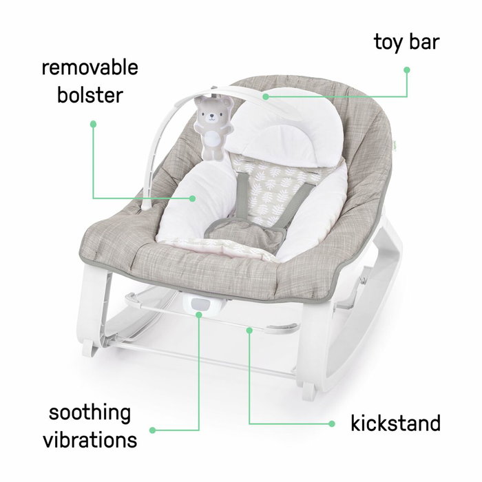 Ingenuity Transat bébé Keep Cozy Linden 3-en-1 Ingenuity Transat bébé Keep Cozy Linden 3-en-1