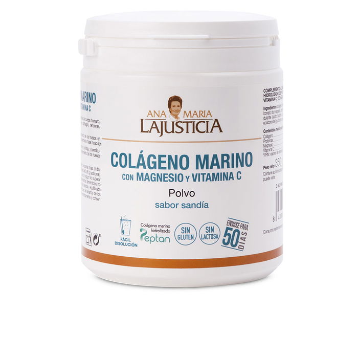 Ana Maria Lajusticia Collagène Marin Magnésium Vitamine C Saveur Pastèque Poudre 135g Ana Maria Lajusticia Collagène Marin Magnésium Vitamine C Saveur Pastèque Poudre 135g