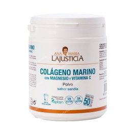 Ana Maria Lajusticia Collagène Marin au Magnésium et Vitamine C, Saveur Pastèque, Poudre 135 g