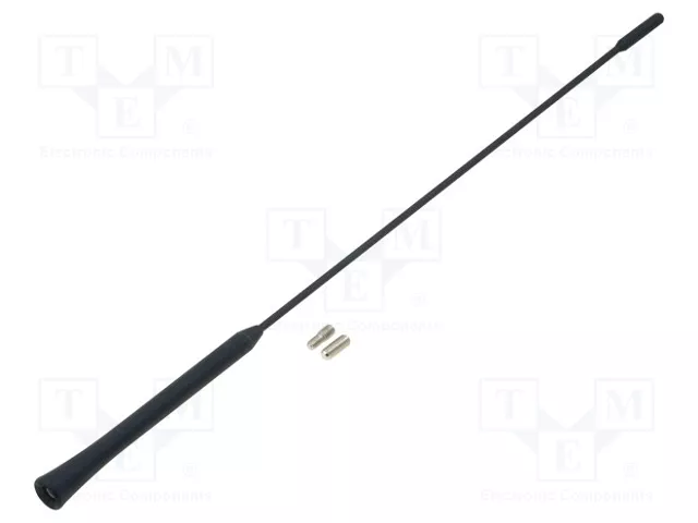PER.PIC. Mât d'antenne universel noir 0,41 m M5/M6 PER.PIC. Mât d'antenne universel noir 0,41 m M5/M6