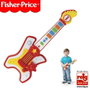 Fisher Price Guitare Rockstar - Guitare jouet enfant avec piles incluses - Pour 2 ans et plus