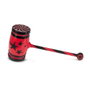 My Other Me Martillo rojo Marteau de clown en plastique souple rouge et noir pour enfant 82 x 31 x 16 cm