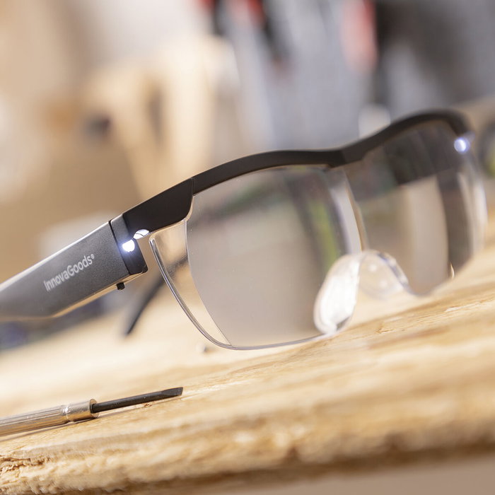 Lunettes Loupe avec LED Glassoint InnovaGoods Lunettes Loupe avec LED Glassoint InnovaGoods