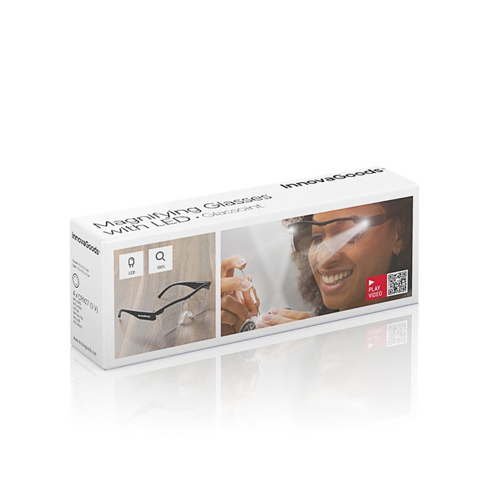 Lunettes Loupe avec LED Glassoint InnovaGoods Lunettes Loupe avec LED Glassoint InnovaGoods
