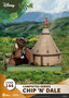 Disney diorama PVC D-Stage Campsite Series Chip & Dale 10 cm