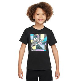 T shirt à manches courtes Enfant Nike Nkb Futura Block Noir M