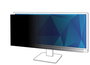 3M Filtre de confidentialité PF340W2B pour moniteur 34 pouces (86 cm) 21:9 - Réversible, vue latérale bloquée au-delà de 60°, compatible écrans incurvés, surface mate anti-reflets