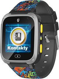 Holawatch Urban Reloj Inteligente Noir - Montre connectée pour enfant avec GPS et communication, à partir de 6 ans