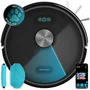 Cecotec Conga M70 - Robot aspirateur et laveur - Aspiration 20000 Pa - Navigation laser - Surface 160 m² - Réservoir 400 ml - Pour poils d'animaux - Noir