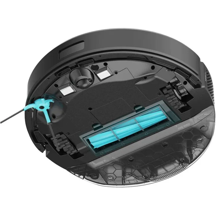 Cecotec Conga M70 - Robot aspirateur et laveur - Aspiration 20000 Pa - Navigation laser - Surface 160 m² - Réservoir 400 ml - Pour poils d'animaux - Noir