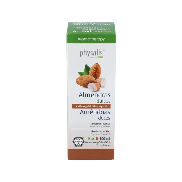 PHYSALIS Huile d'amande douce BIO 100ml PHYSALIS Huile d'amande douce BIO 100ml