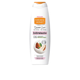 Natural Honey Gel Douche Hydratant DERMA CARE Honey Essentialcare 650 ml – Nettoyage Douceur Huile d'Amande Douce, Sans Savon