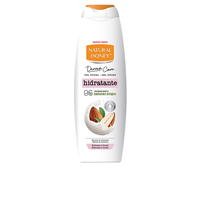 Natural Honey Gel Douche Hydratant DERMA CARE Honey Essentialcare 650 ml – Nettoyage Douceur Huile d'Amande Douce, Sans Savon Natural Honey Gel Douche Hydratant DERMA CARE Honey Essentialcare 650 ml – Nettoyage Douceur Huile d'Amande Douce, Sans Savon