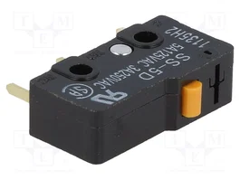 Aratas (Formerly Omron Components) Microcommutateur SNAP ACTION SS-5D SPDT sans levier