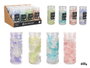 Giftdecor Bocal 600g Quartz Couleurs Assorties 6x15x6cm (Set de 12)
