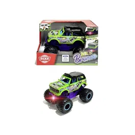 Smoby - Voiture à Friction Dickie Wild Bronco 18cm avec Sons et Lumières - Licence Ford - Jouet pour Enfants à Partir de 3 Ans