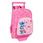 Cartable Lilo & Stitch Chill Rose Menthe 26 x 11 x 67 cm 26 x 34 x 11 cm