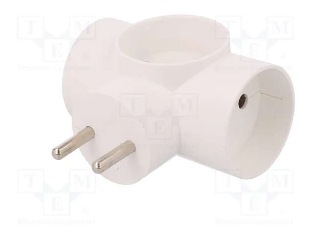 PAWBOL Multiprise d'alimentation AC 2P 16A blanc