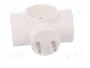 PAWBOL Multiprise d'alimentation AC 2P 16A blanc