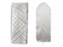 Kipit Housse de Table à Repasser Aluminisée 51x20 cm (Plié 22x50x5 cm, Déplié 140x50x2 cm) Gris Coton/Polyester (Set de 12)