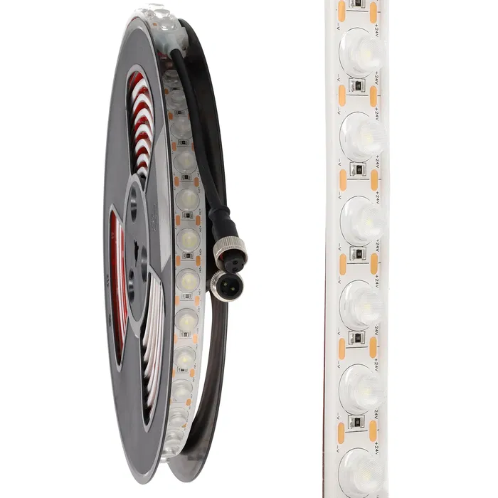 Bande LED Flexible 18W 24VDC SMD2835 1260Lm/m IP65 3000K 5M