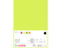 Innspiro Goma EVA jaune fluo feuilles adhésives 20x30cm x 2mm (lot de 5)
