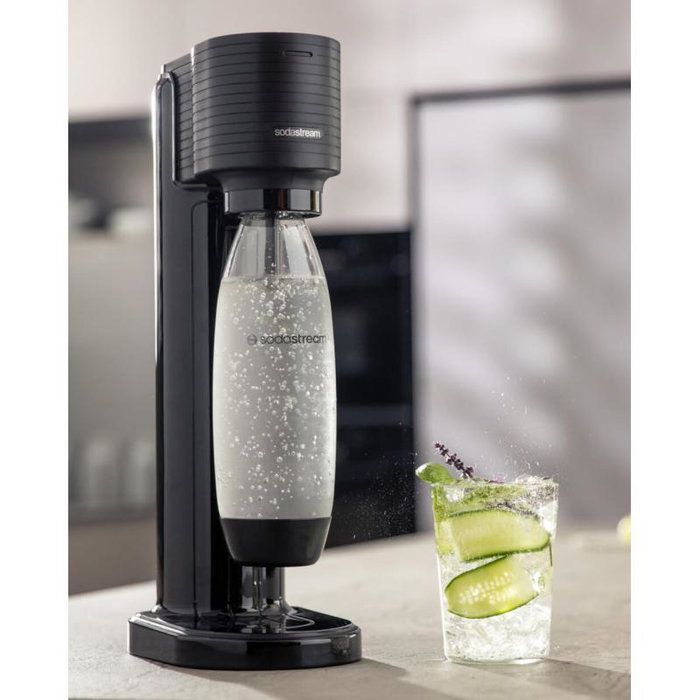 SodaStream Machine a soda Gaia QC Noir avec une bouteille incluse (1017911770)