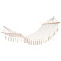 Outfit Hamac blanc avec franges 200x80 cm