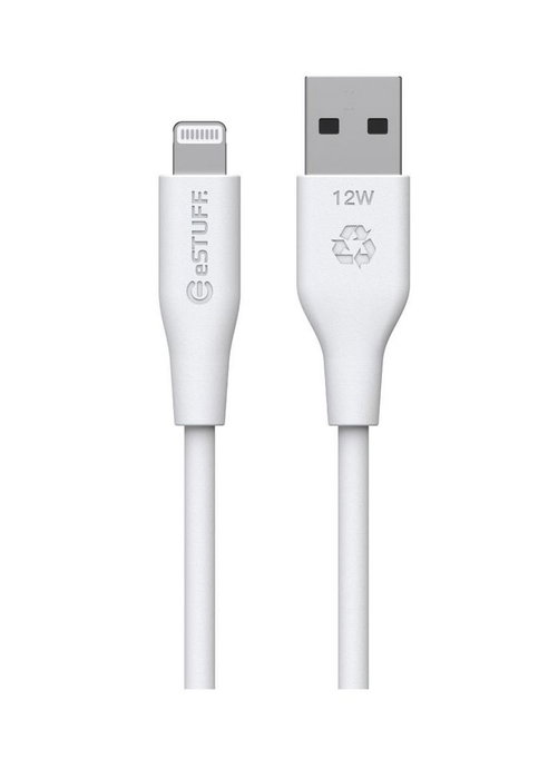 eSTUFF - Câble USB-A vers Lightning 1 m INFINITE GRS - Certifié MFi - Écoconception avec plastique recyclé, durable et super souple pour iPhone et iPad eSTUFF - Câble USB-A vers Lightning 1 m INFINITE GRS - Certifié MFi - Écoconception avec plastique recyclé, durable et super souple pour iPhone et iPad