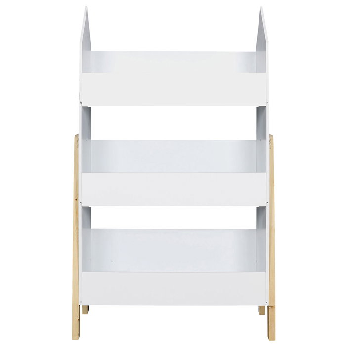 Home Deco Kids Bibliothèque et étagère 3 baldas avec design maison