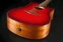 LAG Guitare Acoustique Dreadnought A/E Cutaway - Édition Limitée Red Burst