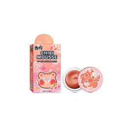 Rude Cosmetics Chibi Mousse Baume lèvres et joues 2-en-1, Fuzzy